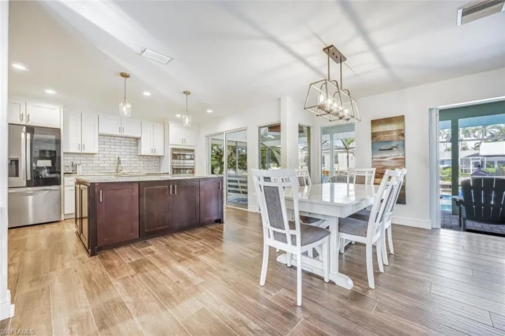 Dining Area and Kitchen