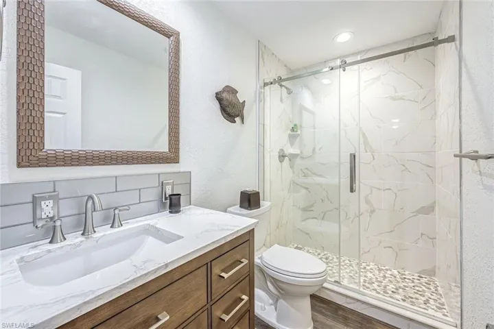 Guest Bathroom with Updated Earth Tones