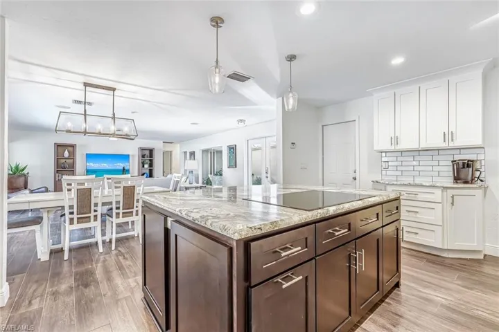 Open Concept Kitchen and Living Room