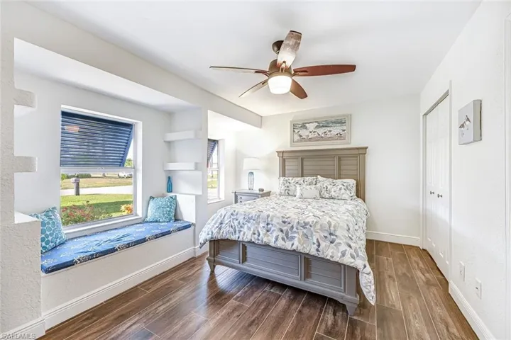 Guest Bedroom w/ Full Coat Closet and Book Nook