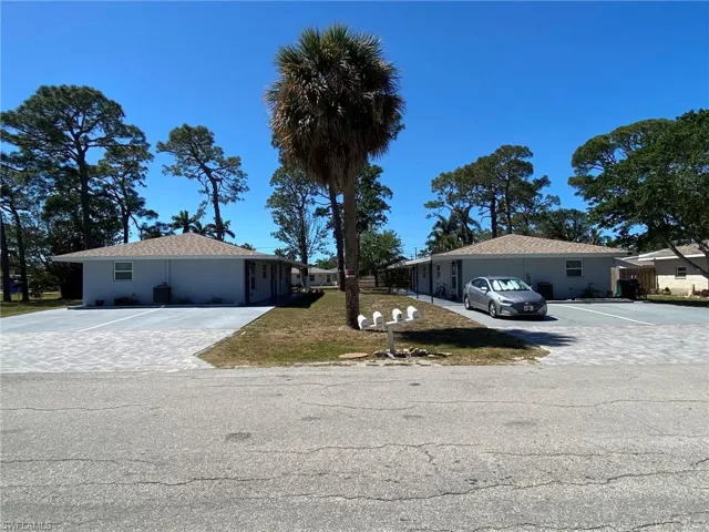 Four Units, Two Duplexes on one lot and driveways