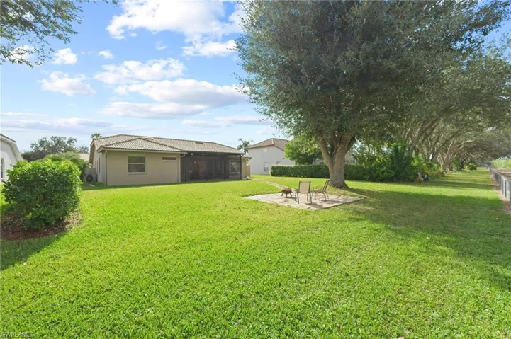 Huge Back Yard