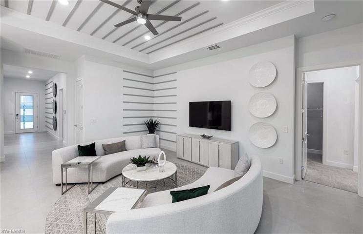 Photo of furnished model, options may vary.