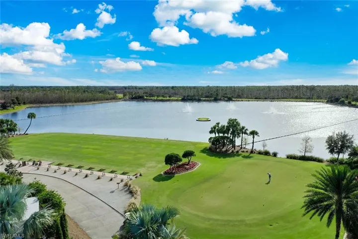 Driving range and putting green