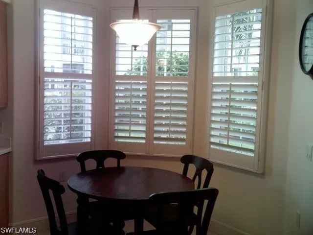 Dining room featuring baseboards