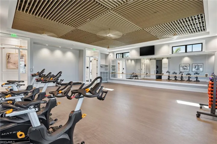 View of exercise room