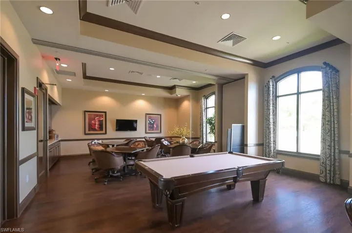 Billiards, Ping pong, and Card Room