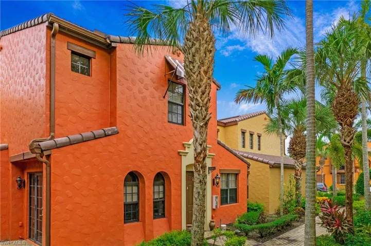View of home's exterior with stucco siding