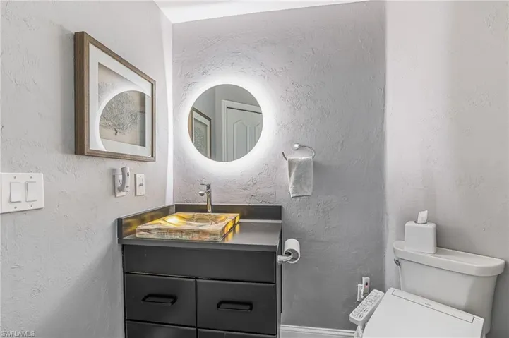Guest powder room