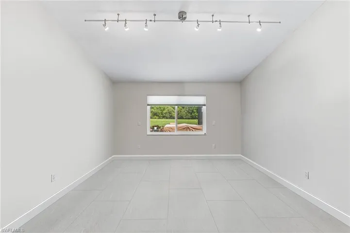 Den without fitness equipment