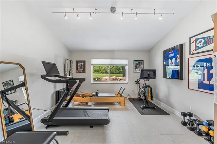 Den that is currently used for fitness