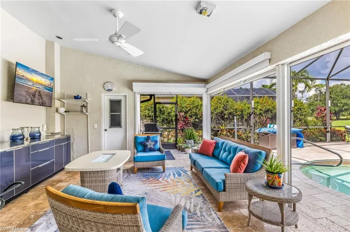 Lanai with coverage