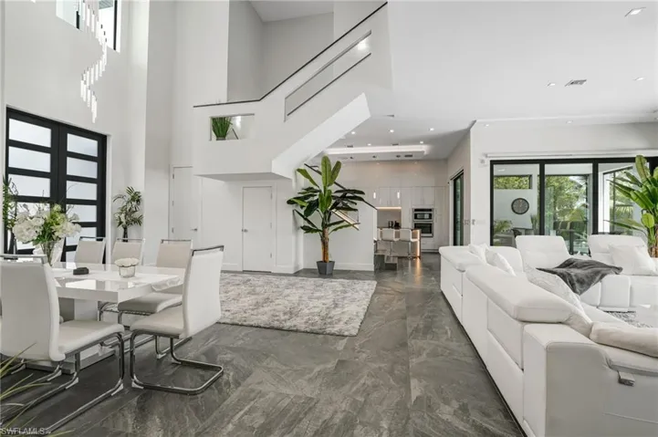View of dining area