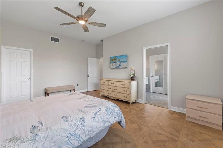 Primary Bedroom is so large!  Easily can fit a King bed and much more!