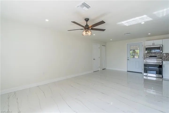 living/ laundry door