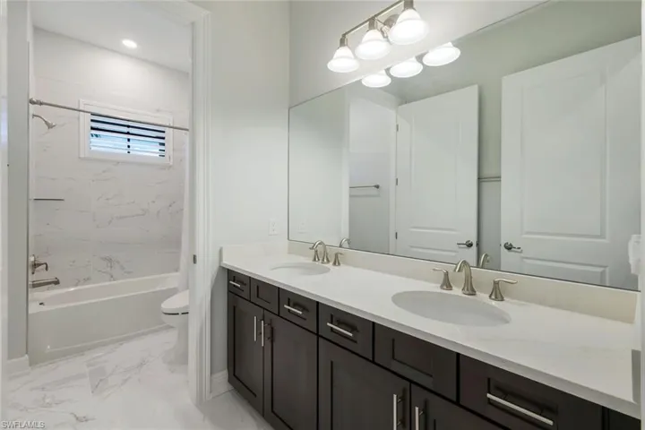 Third Full Bathroom with Dual Sinks