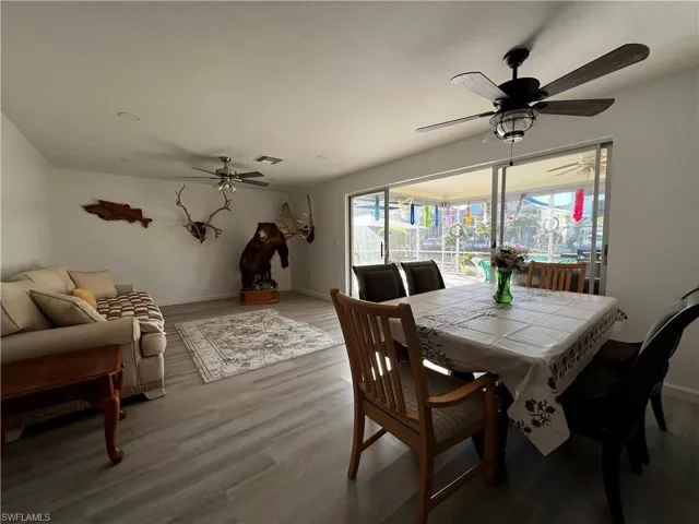 Dining room and living room #1