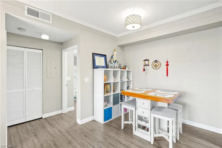 Dining area.