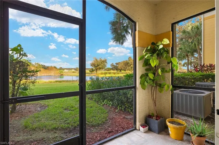 Screened in porch.