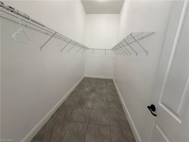 Primary closet