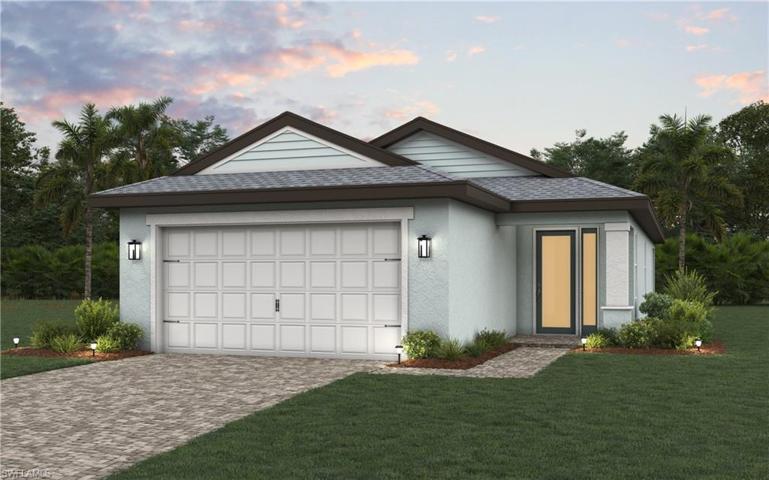 ESTERO ELEVATION F RENDERING *DISCLAIMER: Renderings, Photos, Virtual Tours are of like model and are used for display purpose only, actual property may vary.