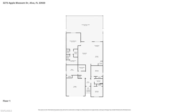 3273 Apple Blossom Dr, Alva, Florida 33920