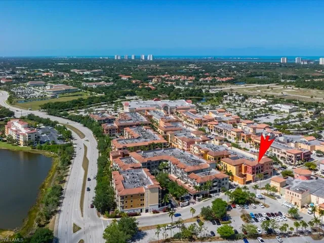 Aerial view of the Residences at Coconut Point