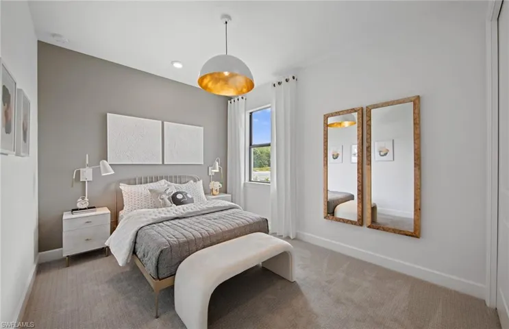 Photo of furnished model, options may vary.