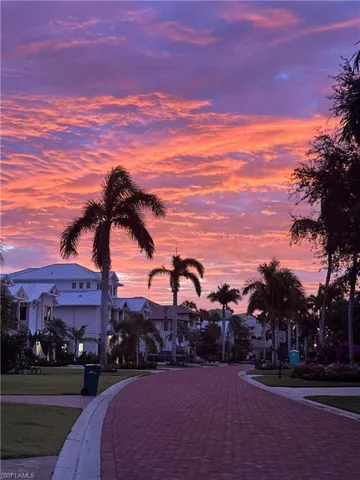 View from the Driveway in the evening