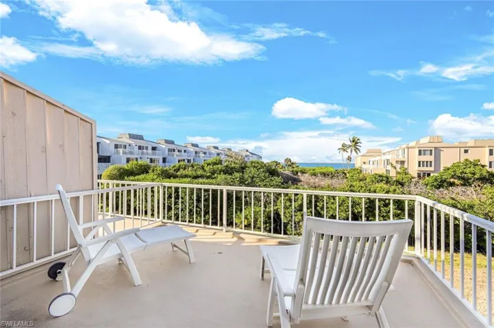 Balcony with a residential view