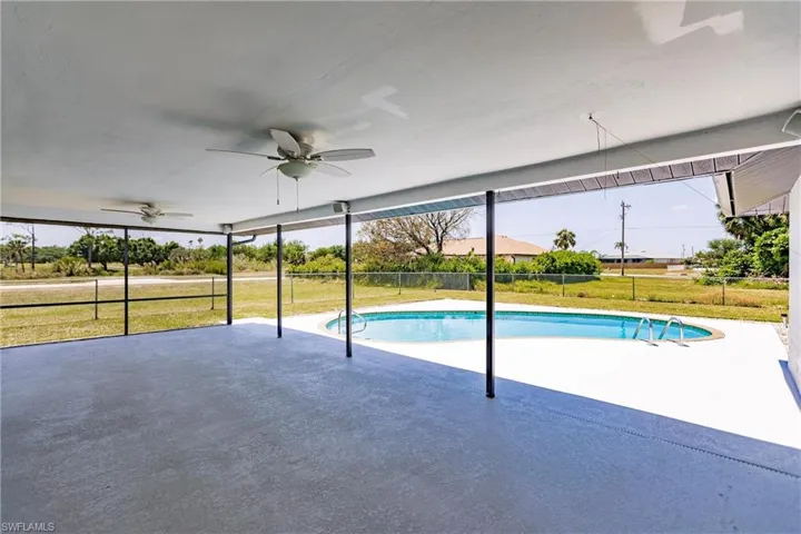 Covered lanai