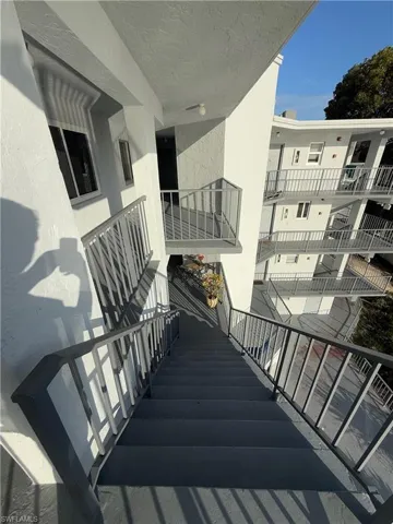 View of stairs