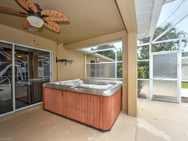 Additional Spa under cover and screened area