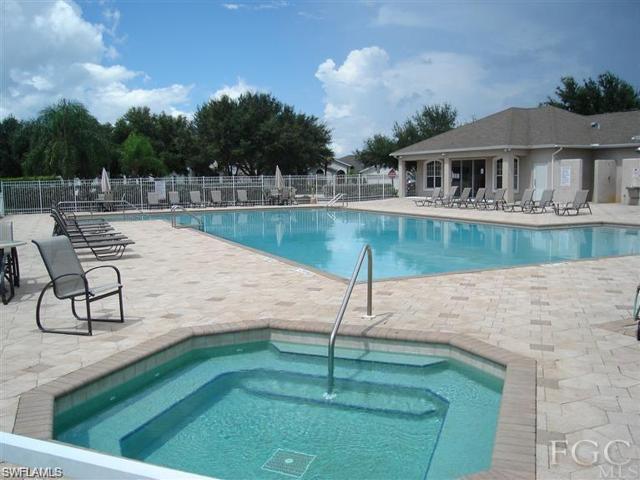 Community heated spa