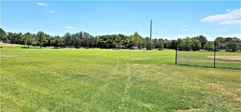View of community fields