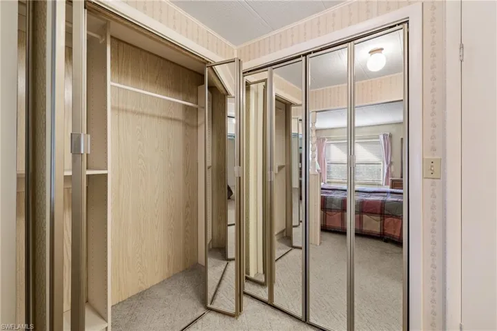 View of closet