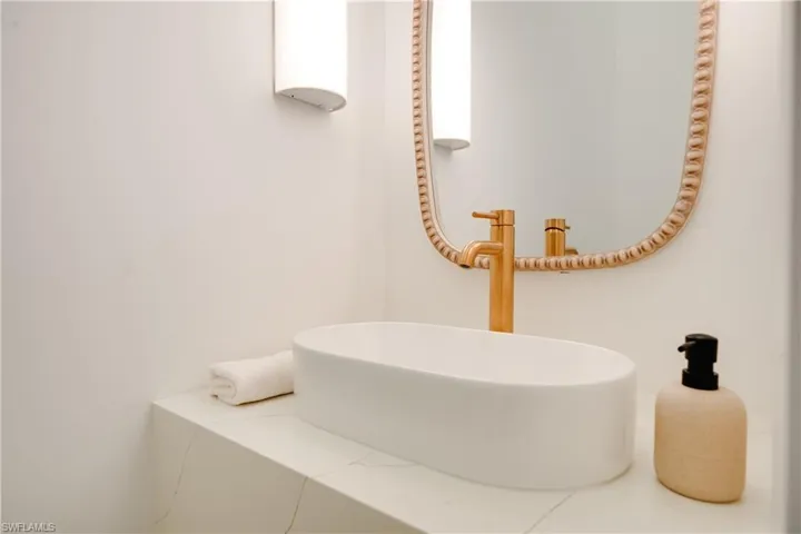 Bathroom featuring a sink