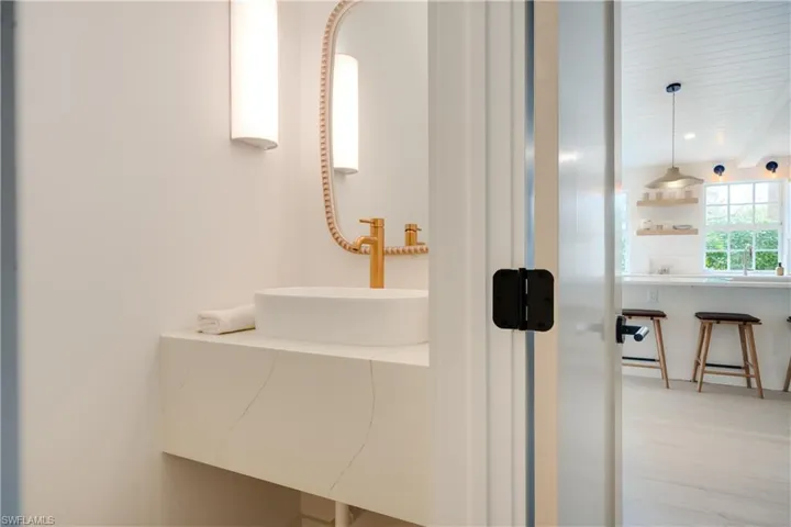 Bathroom with a sink