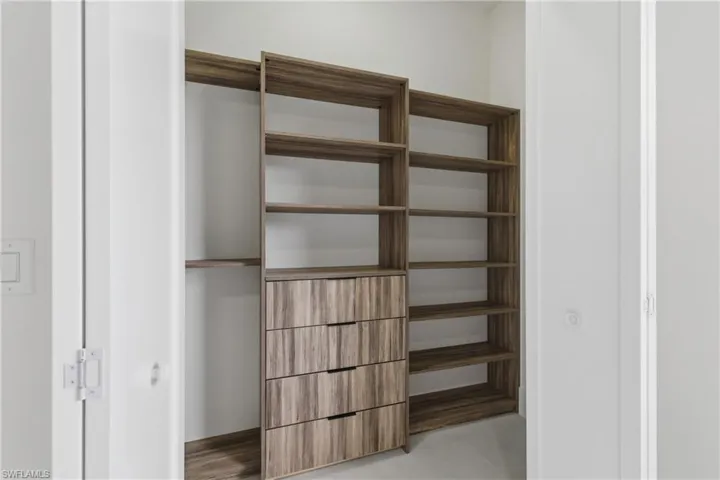 View of closet