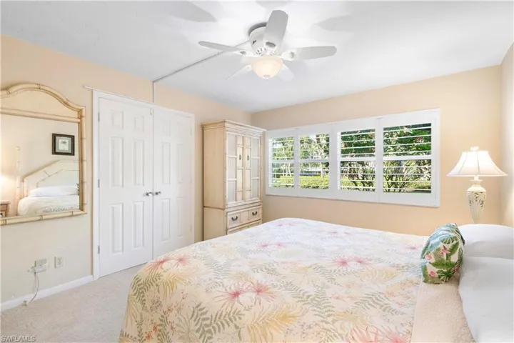 French doors leading in to primary bedroom