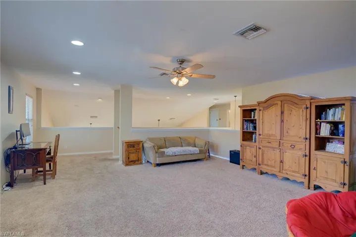 Another view of spacious loft.