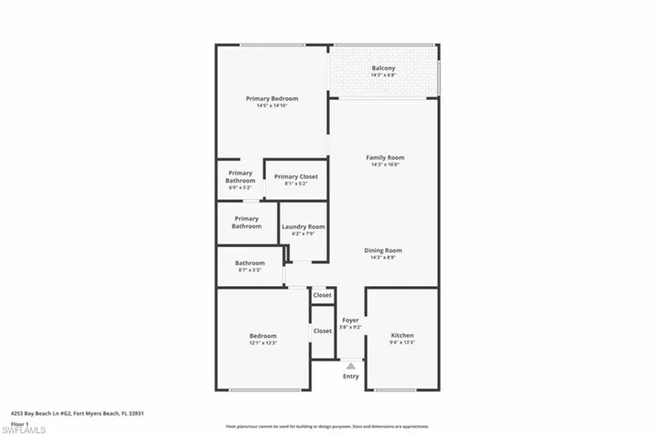 FLOOR PLAN.  ALL DIMENSIONS/MEASUREMENTS ARE APPROXIMATE.  BUYER TO VERIFY.