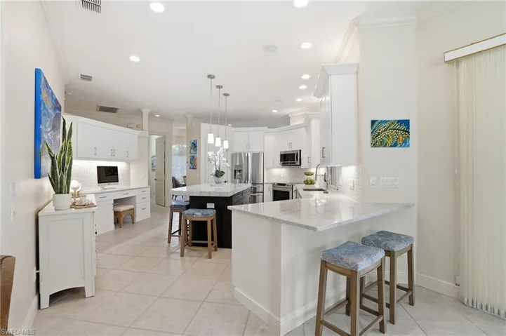 Kitchen Island, Desk, Walk in Pantry