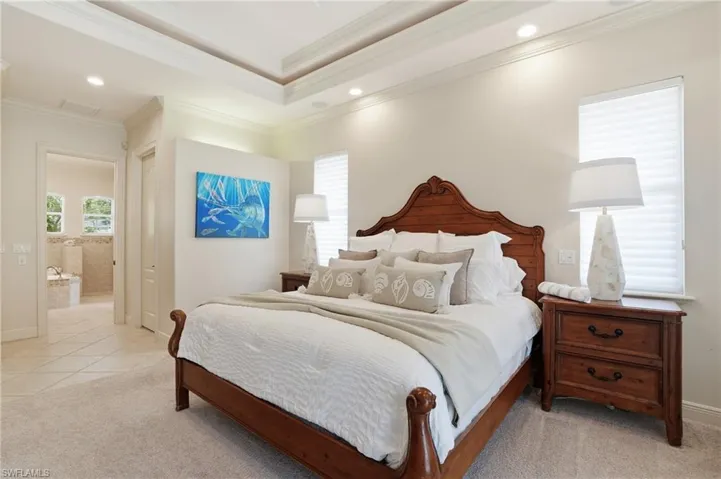 Oversized Primary Ensuite w/ Dual Walk in Closets