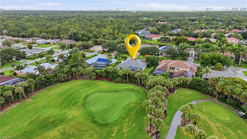 Bird's eye view of LaPlaya Golf Course