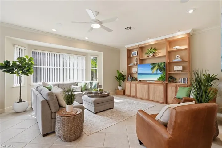Living Room overlooking Private Preserve View