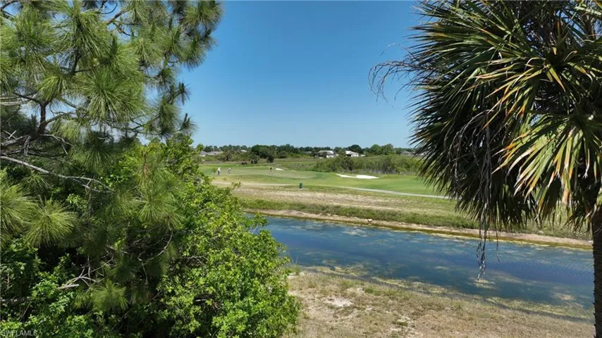 Canal behind house.