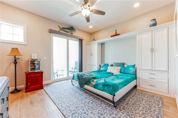 Bedroom 3 with murphy bed.