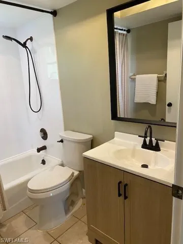 New vanity and updated fixtures.