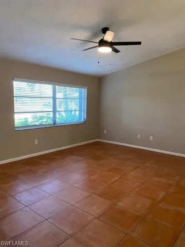Furniture has been removed